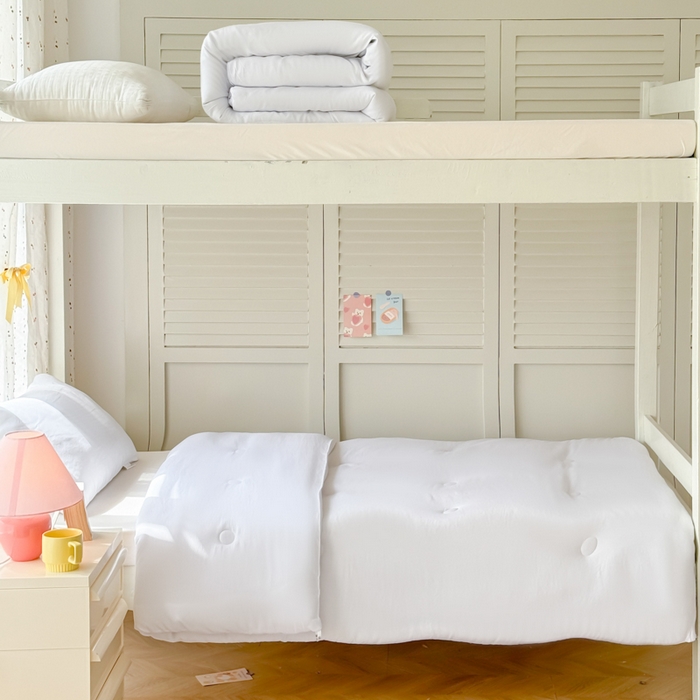 91家纺网 家纺一手货源 找家纺 （总）爱彼家纺 2025年新品超柔棉学生宿舍三件套被芯上下铺被子春秋被被子被芯