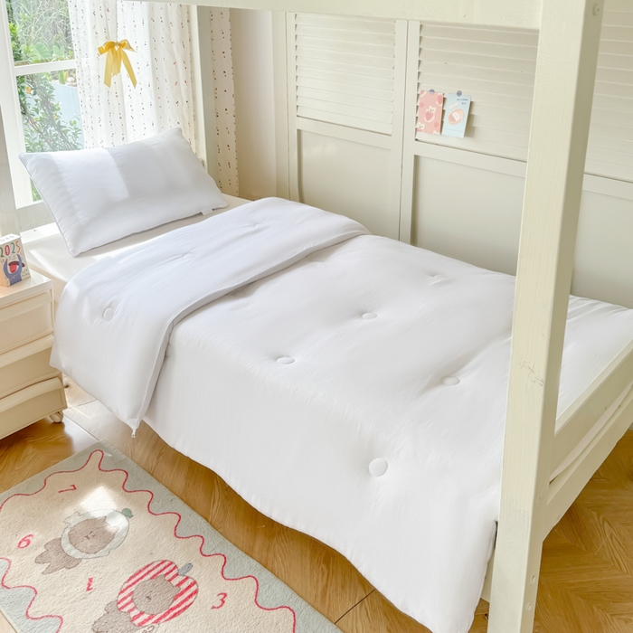 91家纺网 家纺一手货源 找家纺 （总）爱彼家纺 2025年新品超柔棉学生宿舍三件套被芯上下铺被子春秋被被子被芯