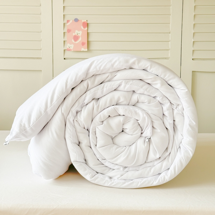 91家纺网 家纺一手货源 找家纺 （总）爱彼家纺 2025年新品超柔棉学生宿舍三件套被芯上下铺被子春秋被被子被芯