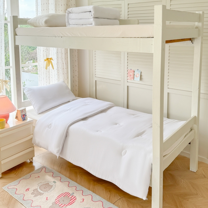 91家纺网 家纺一手货源 找家纺 （总）爱彼家纺 2025年新品超柔棉学生宿舍三件套被芯上下铺被子春秋被被子被芯