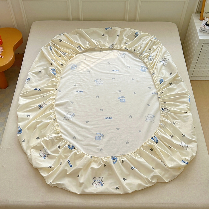 91家纺网 家纺一手货源 找家纺 （总）希诺家居 2025新款全棉纯棉卡通小清新床笠