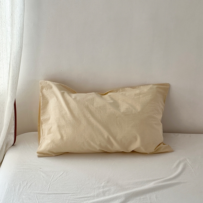 91家纺网 家纺一手货源 找家纺 （总）云上 2025新款全棉色织水洗棉单品枕套 被套 床单 床笠