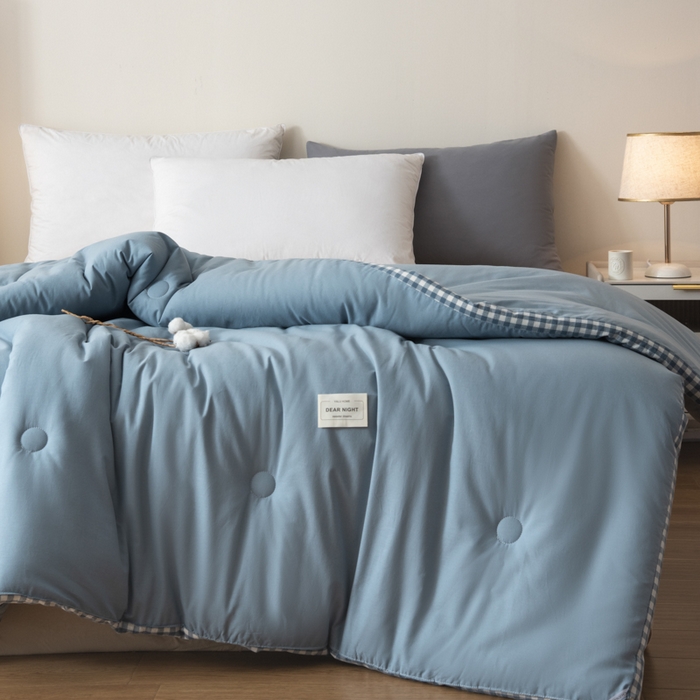 91家纺网 家纺一手货源 找家纺 （总）鸣升家纺 2025新款新款新疆长绒棉100%棉花被春秋被冬被被子被芯立体棉被直播四季被