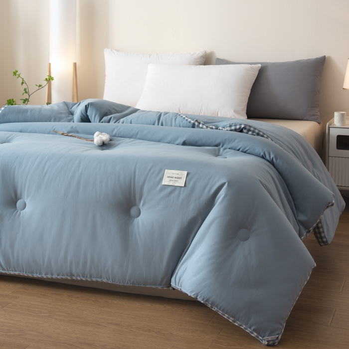 91家纺网 家纺一手货源 找家纺 （总）鸣升家纺 2025新款新款新疆长绒棉100%棉花被春秋被冬被被子被芯立体棉被直播四季被