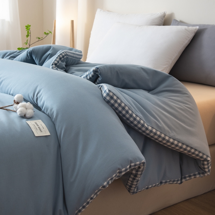 91家纺网 家纺一手货源 找家纺 （总）鸣升家纺 2025新款新款新疆长绒棉100%棉花被春秋被冬被被子被芯立体棉被直播四季被