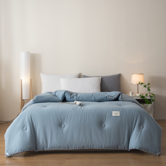 91家纺网 家纺一手货源 找家纺 （总）鸣升家纺 2025新款新款新疆长绒棉100%棉花被春秋被冬被被子被芯立体棉被直播四季被