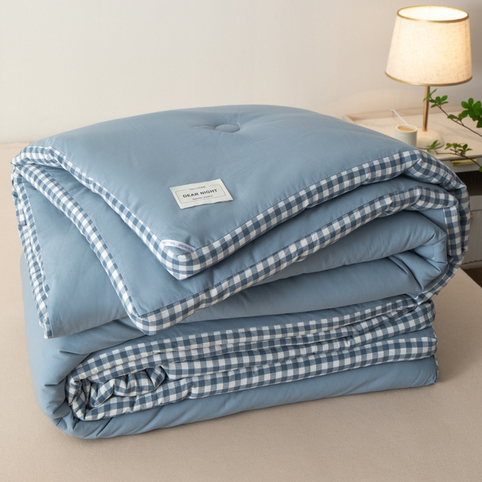 91家纺网 家纺一手货源 找家纺 （总）鸣升家纺 2025新款新款新疆长绒棉100%棉花被春秋被冬被被子被芯立体棉被直播四季被