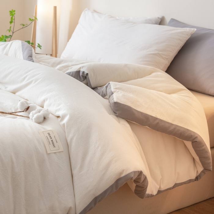 91家纺网 家纺一手货源 找家纺 鸣升家纺 2025新款新款新疆长绒棉100%棉花被春秋被冬被被子被芯立体棉被直播四季被 素雅白