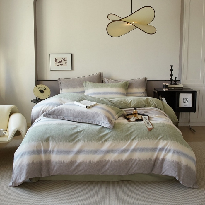 91家纺网 家纺一手货源 找家纺 （总）沐白家居 2025新款全棉生态磨毛四件套