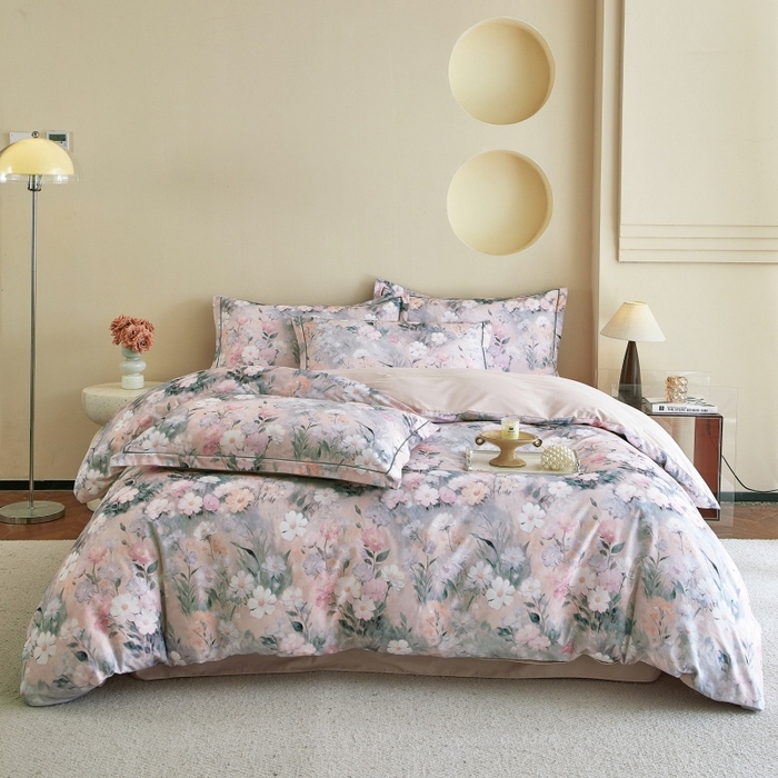 91家纺网 家纺一手货源 找家纺 （总）沐白家居 2025新款全棉生态磨毛四件套