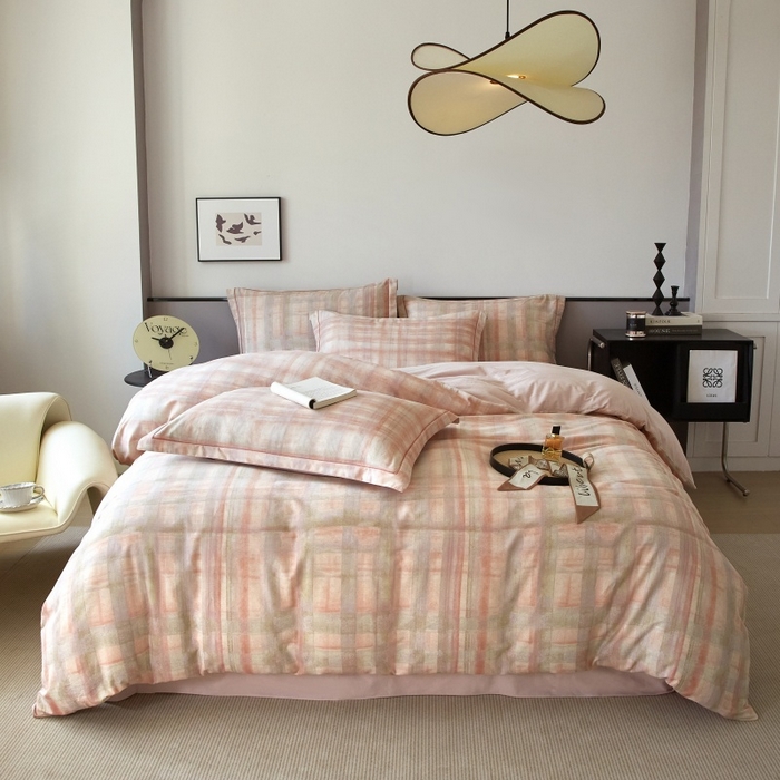 91家纺网 家纺一手货源 找家纺 （总）沐白家居 2025新款全棉生态磨毛四件套