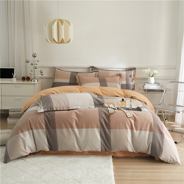 91家纺网 家纺一手货源 找家纺 （总）沐白家居 2025新款全棉生态磨毛四件套