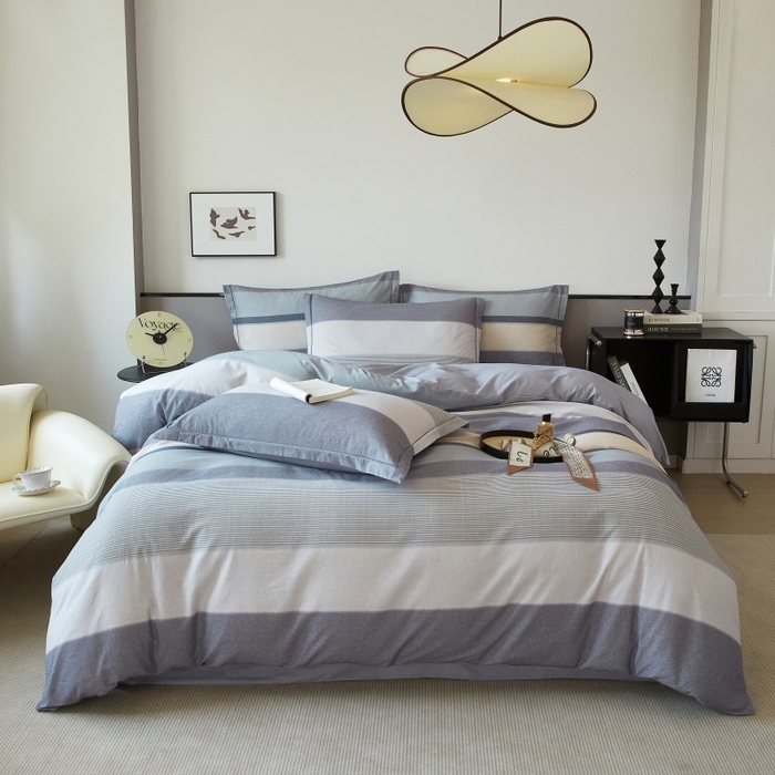 91家纺网 家纺一手货源 找家纺 （总）沐白家居 2025新款全棉生态磨毛四件套