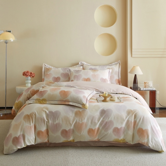 91家纺网 家纺一手货源 找家纺 （总）沐白家居 2025新款全棉生态磨毛四件套