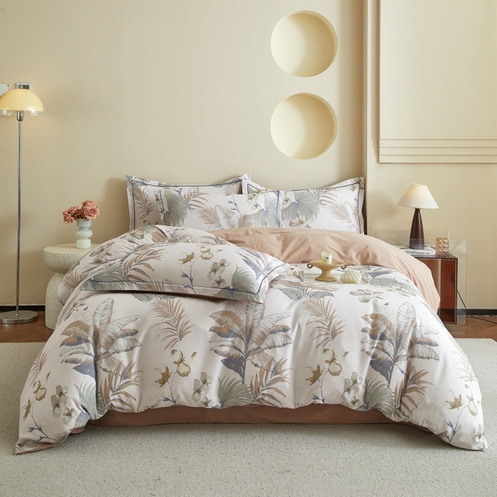 91家纺网 家纺一手货源 找家纺 （总）沐白家居 2025新款全棉生态磨毛四件套