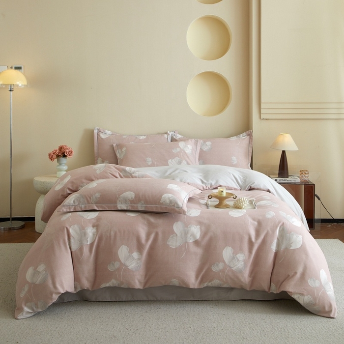 91家纺网 家纺一手货源 找家纺 （总）沐白家居 2025新款全棉生态磨毛四件套