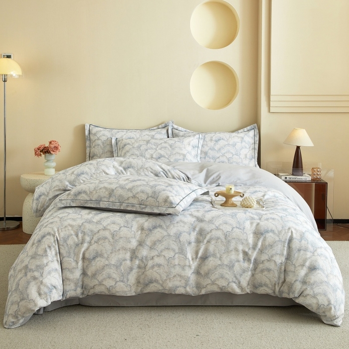 91家纺网 家纺一手货源 找家纺 （总）沐白家居 2025新款全棉生态磨毛四件套