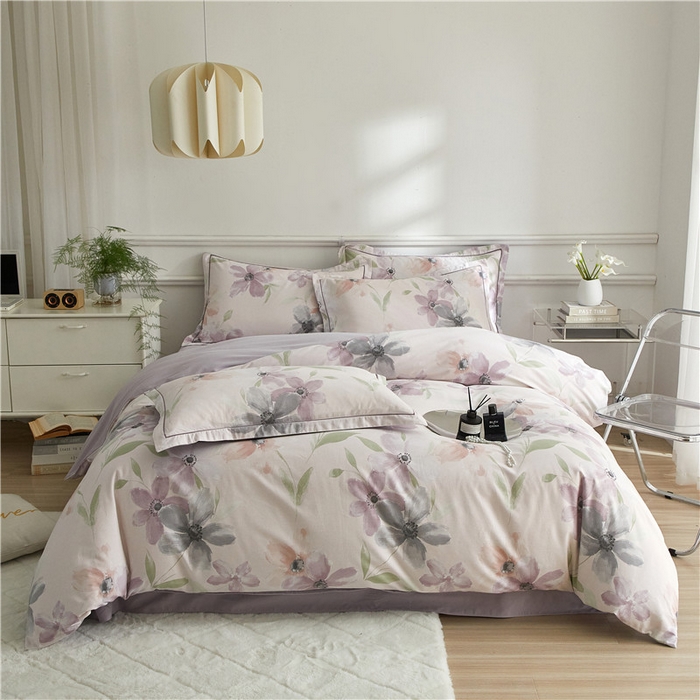 91家纺网 家纺一手货源 找家纺 （总）沐白家居 2025新款全棉生态磨毛四件套