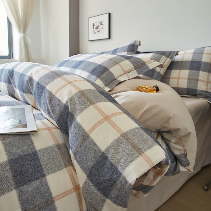 91家纺网 家纺一手货源 找家纺 （总）沐白家居 2025新款全棉生态磨毛四件套