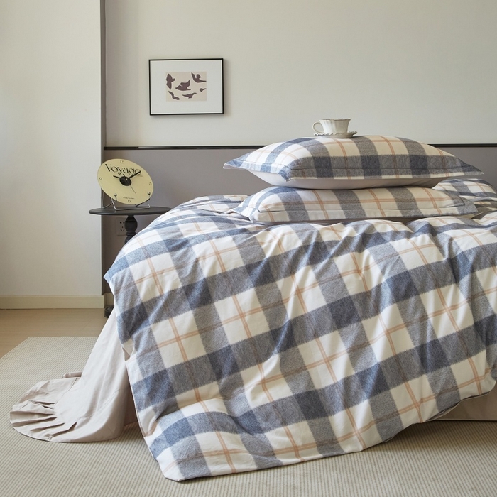 91家纺网 家纺一手货源 找家纺 （总）沐白家居 2025新款全棉生态磨毛四件套