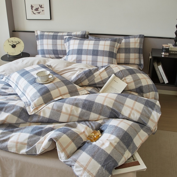 91家纺网 家纺一手货源 找家纺 （总）沐白家居 2025新款全棉生态磨毛四件套