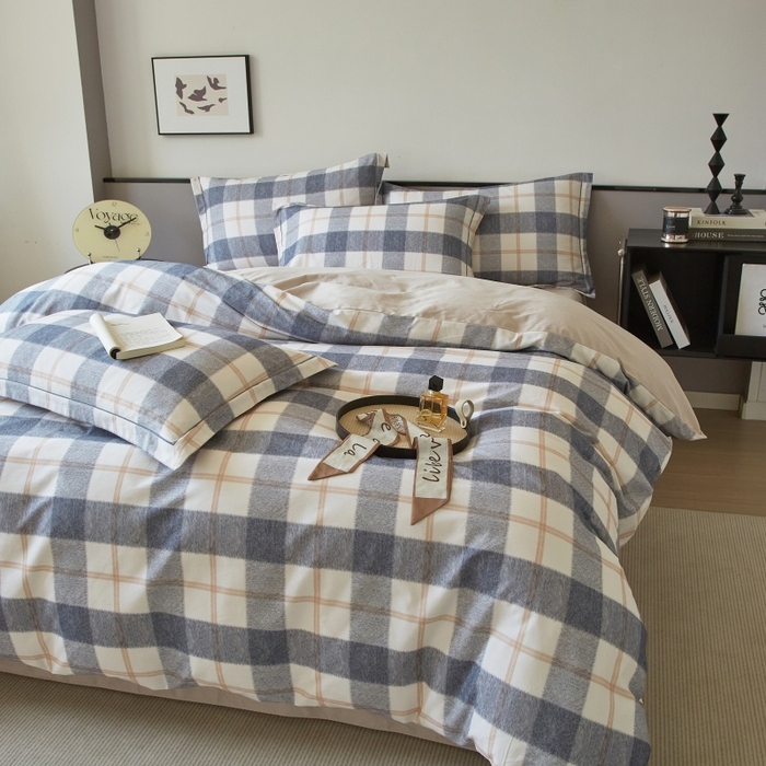 91家纺网 家纺一手货源 找家纺 （总）沐白家居 2025新款全棉生态磨毛四件套