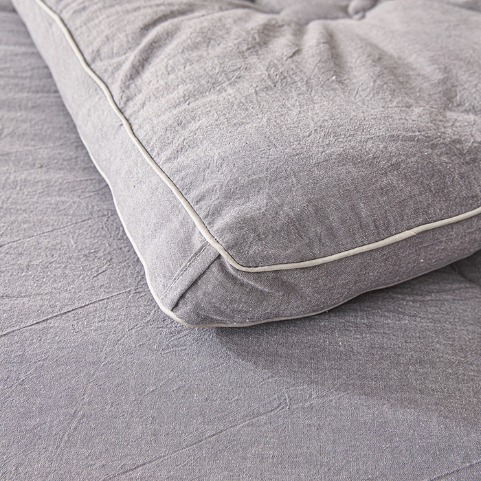 91家纺网 家纺一手货源 找家纺 2025新款A类填充100%棉新疆棉花被子冬被棉被全棉冬季加厚保暖纯棉花被芯单人春秋棉絮被芯 简语被子-灰