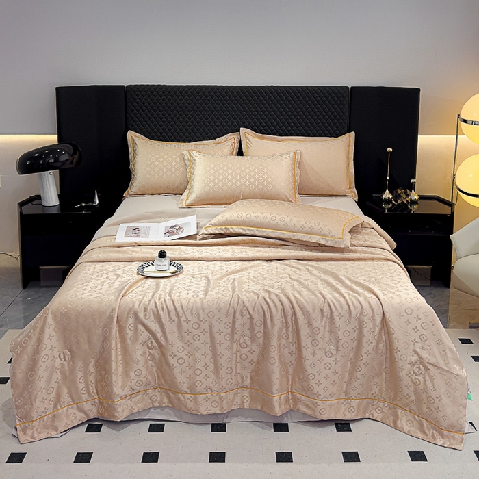 （总）丽卡家纺 2024新款水洗天丝夏被四件套-艾诺维