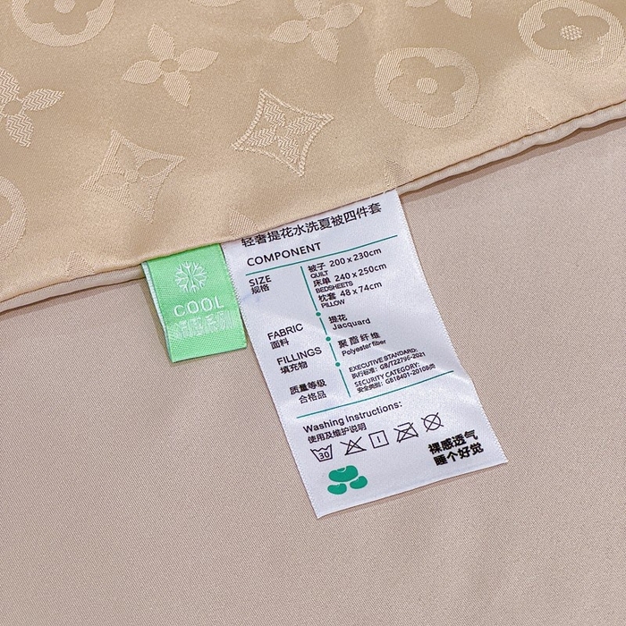 91家纺网 家纺一手货源 找家纺 （总）丽卡家纺 2024新款水洗天丝夏被四件套-艾诺维
