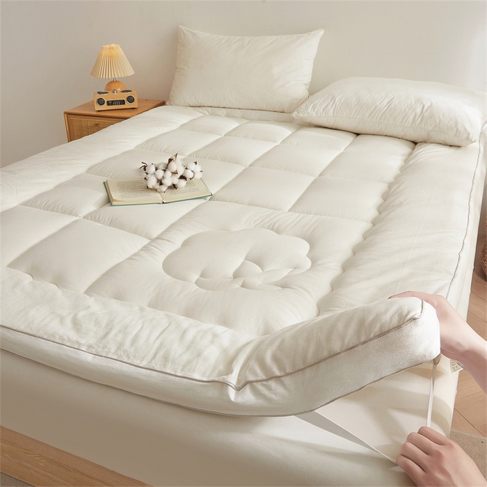 91家纺网 家纺一手货源 找家纺 （总）西域种棉人·千百笠2025新款A类填充100%棉新疆棉花褥子床垫垫被软垫家用棉花被褥铺底全棉冬季加厚保暖