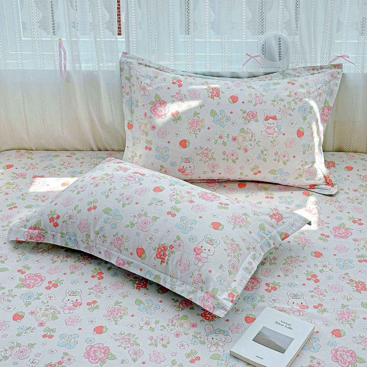 91家纺网 家纺一手货源 找家纺 （总）恩泽家纺 2025新款全棉纯棉12868喷气印花系列枕套单枕套枕套单件-第二批