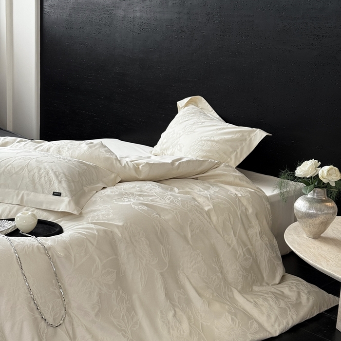 91家纺网 家纺一手货源 找家纺 （总）鹿班家居 2025秋冬新款长绒棉纯棉云感超柔厚织提花浮雕系列-晚州归渡（标准会员-20元）