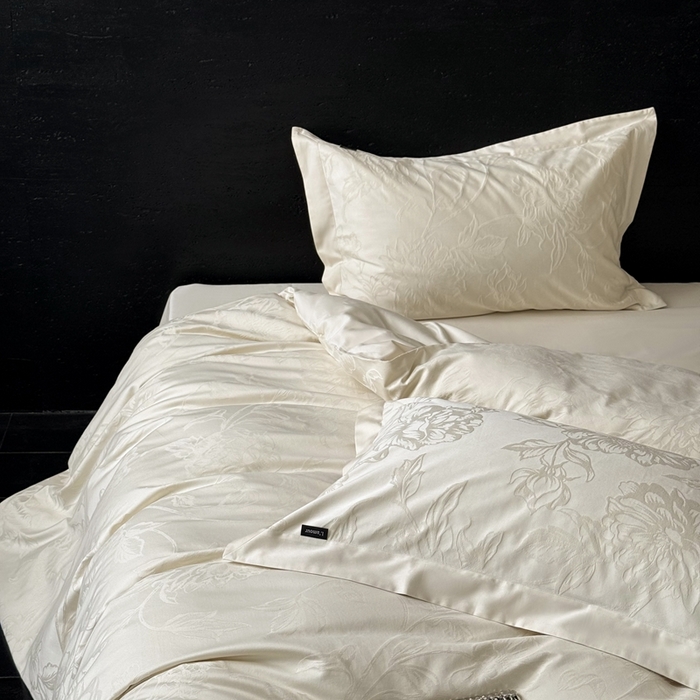 91家纺网 家纺一手货源 找家纺 （总）鹿班家居 2025秋冬新款长绒棉纯棉云感超柔厚织提花浮雕系列-晚州归渡（标准会员-20元）