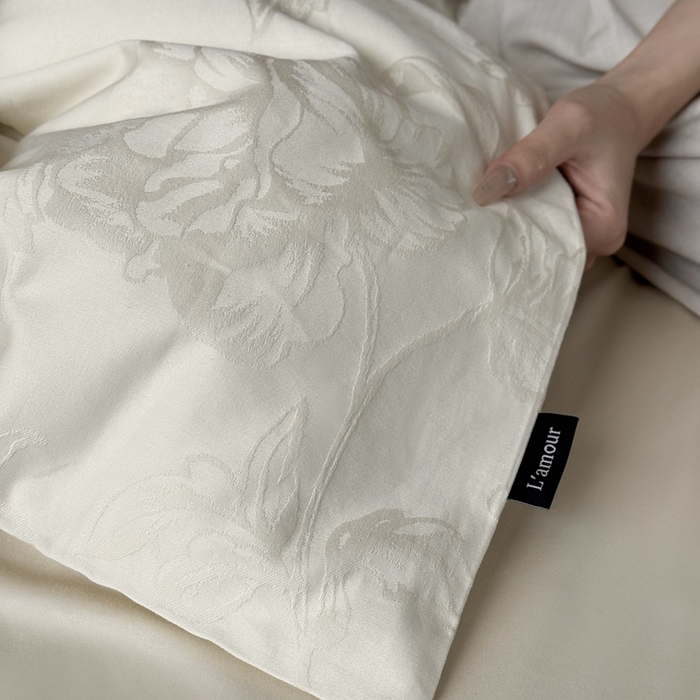 91家纺网 家纺一手货源 找家纺 （总）鹿班家居 2025秋冬新款长绒棉纯棉云感超柔厚织提花浮雕系列-晚州归渡（标准会员-20元）