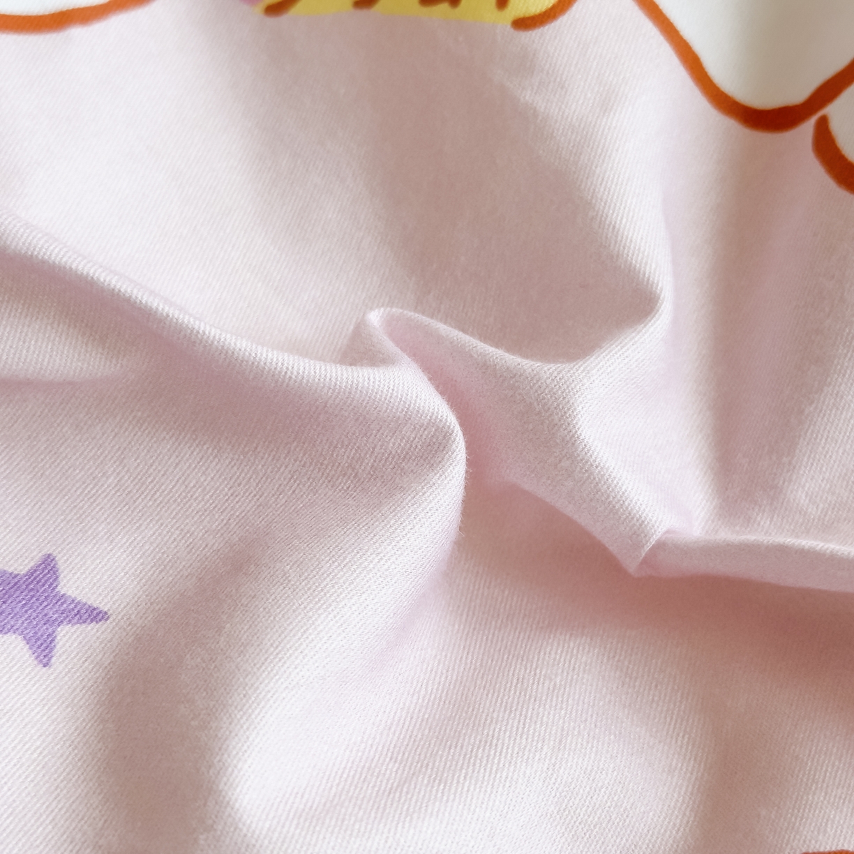 91家纺网 家纺一手货源 找家纺 浩诚 2025新款三丽鸥专版花型全棉纯棉学生三件套四件套 云朵