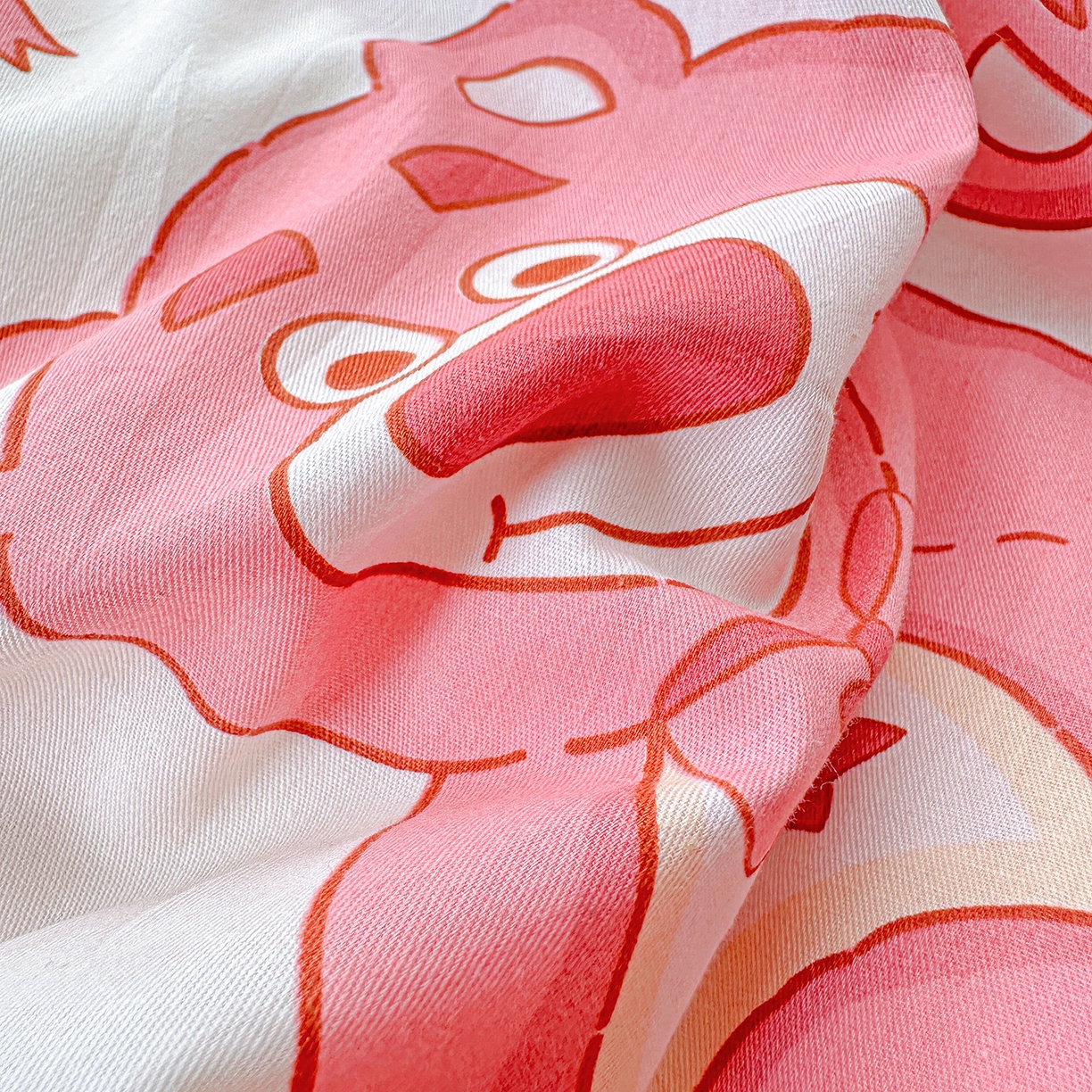 91家纺网 家纺一手货源 找家纺 恩泽家纺 2025新款全棉纯棉12868喷气印花系列床单单品床单单件单床单-第二批 草莓熊