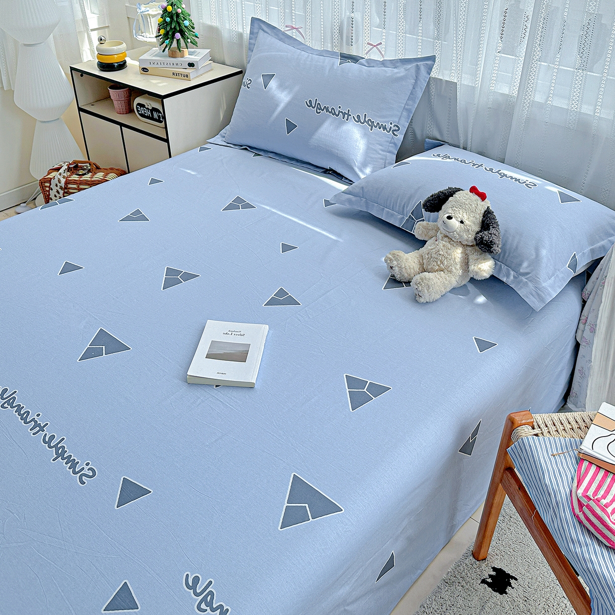 91家纺网 家纺一手货源 找家纺 恩泽家纺 2025新款全棉纯棉12868喷气印花系列床单单品床单单件单床单-第二批 拉菲特