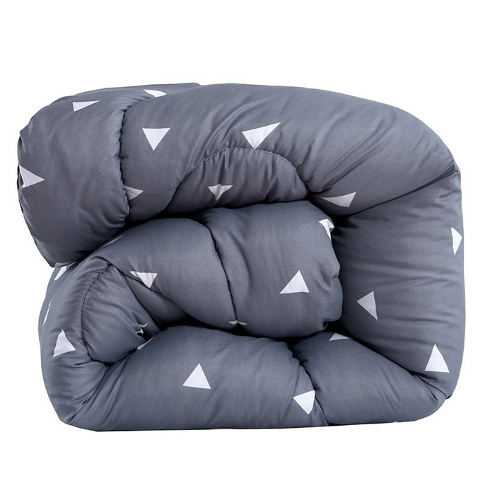 91家纺网 家纺一手货源 找家纺 悦织湾家纺 2025新款仿棉印花纯色学生被春秋被冬被四季通用被子被芯量多价优整年不断货 爱巢