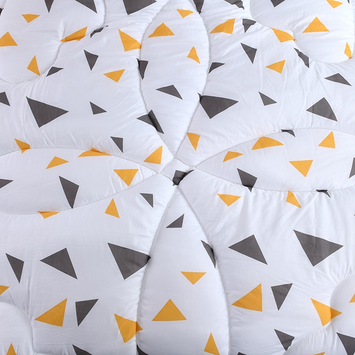 91家纺网 家纺一手货源 找家纺 悦织湾家纺 2025新款仿棉印花纯色学生被春秋被冬被四季通用被子被芯量多价优整年不断货 白恋