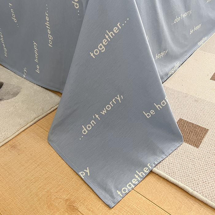 91家纺网 家纺一手货源 找家纺 吉象家纺 2025新款全棉纯棉印花北欧简约系列四件套 伯恩