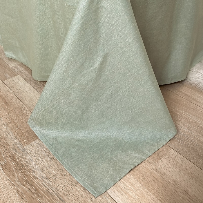 91家纺网 家纺一手货源 找家纺 吉象家纺 2025新款全棉纯棉印花北欧简约系列四件套 悉尼-绿