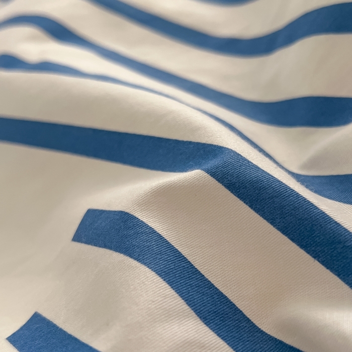 91家纺网 家纺一手货源 找家纺 吉象家纺 2025新款全棉纯棉印花北欧简约系列四件套 语初蓝