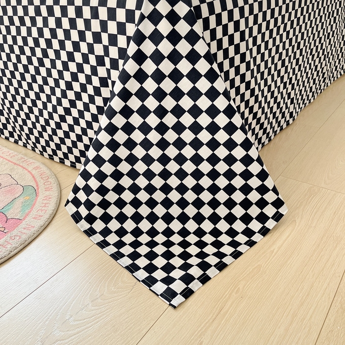 91家纺网 家纺一手货源 找家纺 （总）吉象家纺 2025新款亲肤舒适全棉纯棉小清新卡通系列四件套