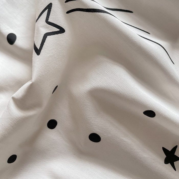 91家纺网 家纺一手货源 找家纺 吉象家纺 2025新款亲肤舒适全棉纯棉小清新卡通系列四件套 快乐星球