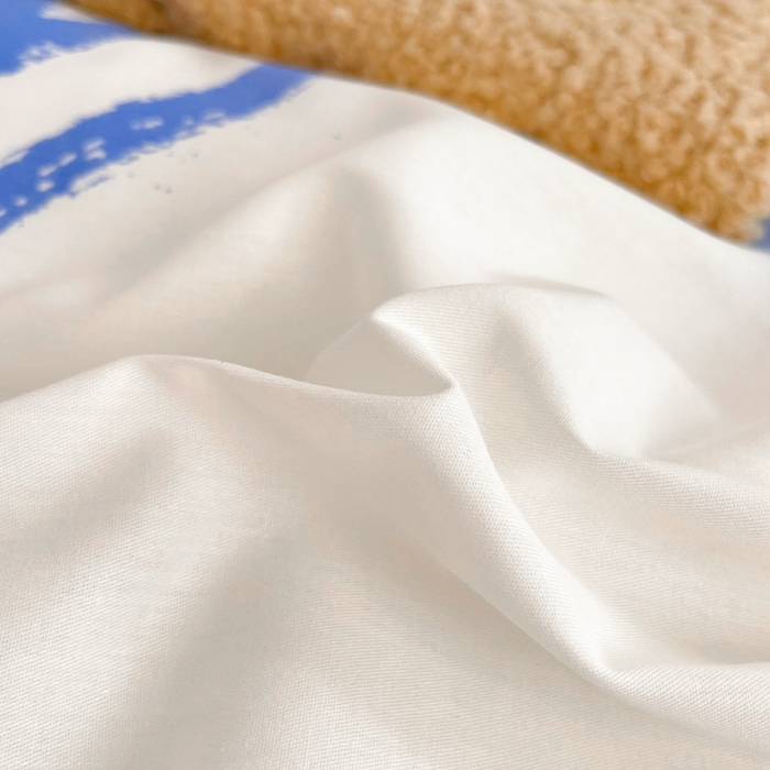 91家纺网 家纺一手货源 找家纺 吉象家纺 2025新款亲肤舒适全棉纯棉小清新卡通系列四件套 兰心小熊