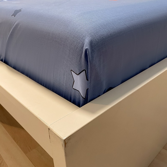 91家纺网 家纺一手货源 找家纺 吉象家纺 2025新款亲肤舒适全棉纯棉小清新卡通系列四件套 汽车嘟嘟