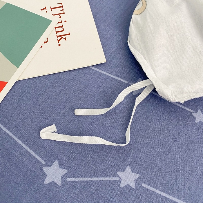 91家纺网 家纺一手货源 找家纺 吉象家纺 2025新款亲肤舒适全棉纯棉小清新卡通系列四件套 太空旅行