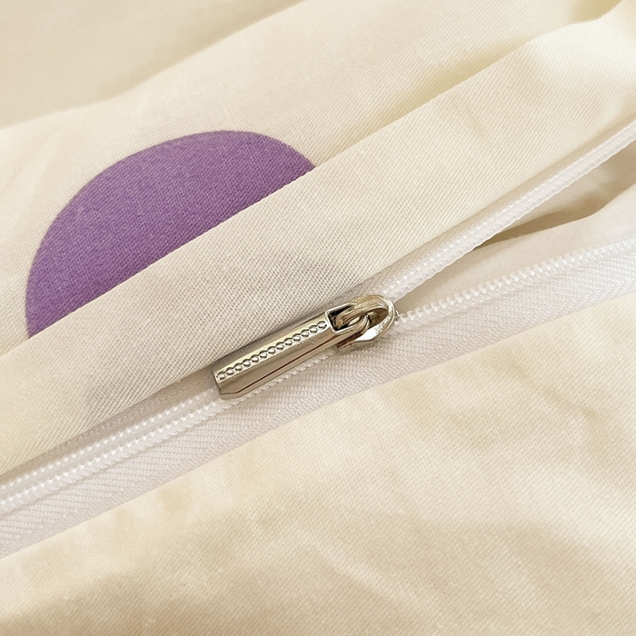 91家纺网 家纺一手货源 找家纺 吉象家纺 2025新款亲肤舒适全棉纯棉小清新卡通系列四件套 炫彩狗