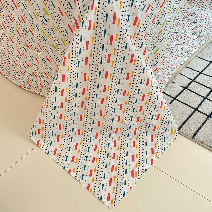 91家纺网 家纺一手货源 找家纺 吉象家纺 2025新款亲肤舒适全棉纯棉小清新卡通系列四件套 靴子猫