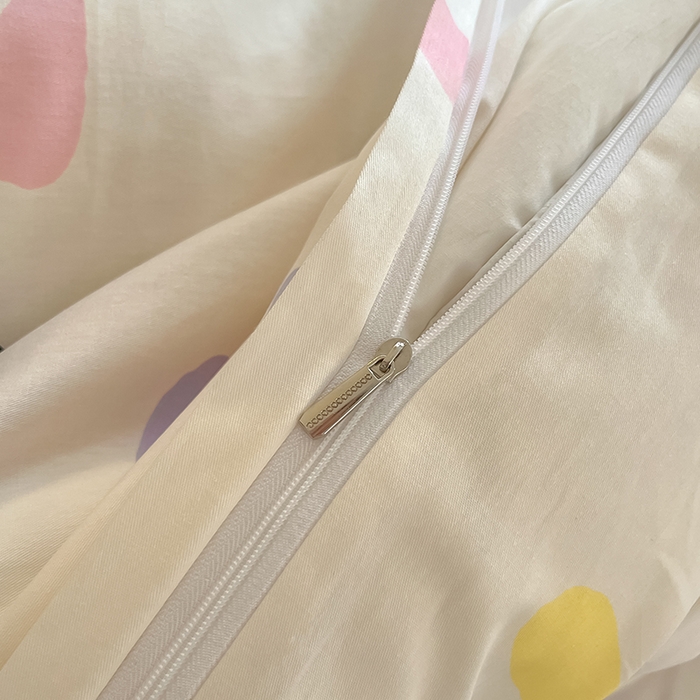 91家纺网 家纺一手货源 找家纺 吉象家纺 2025新款亲肤舒适全棉纯棉小清新卡通系列四件套 靴子猫